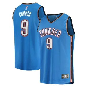 Lujoso Robusto Alex Caruso Oklahoma City Thunder Fast Break Replica Player Jersey Icon Edition Blue