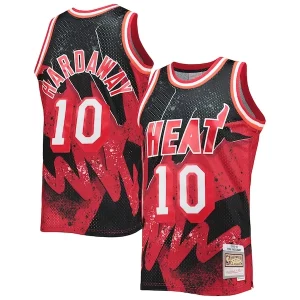 Lujoso Tim Hardaway Miami Heat Hardwood Classics 1996/97 Hyper Hoops Swingman Jersey Scarlet