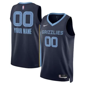 Magnífico Comodo Memphis Grizzlies Nike Unisex Swingman Custom Jersey Navy Icon Edition