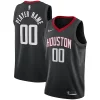 Magnífico Duradero Original Houston Rockets Nike Swingman Custom Jersey Black Statement Edition