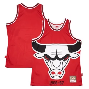 Magnífico Fácil de llevar Estupendo Chicago Bulls Hardwood Classics Blown Out Fashion Jersey Red