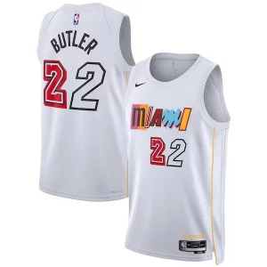 Magnífico Fácil de llevar Genial Jimmy Butler Miami Heat Nike Unisex 2022/23 Swingman Jersey City Edition White