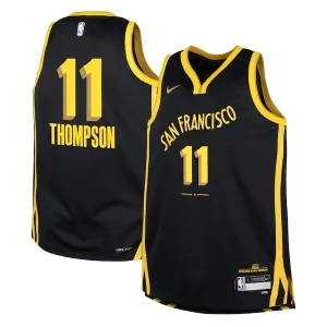 Magnífico Fantástico Klay Thompson Golden State Warriors Nike Youth Swingman Replica Jersey City Edition Black