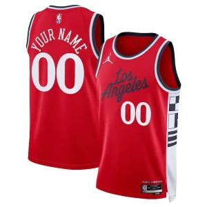 Magnífico Maravilloso Atractivo LA Clippers Jordan Brand Unisex 2024/25 Custom Swingman Jersey Statement Edition Red