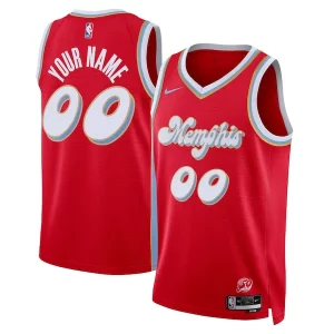 Magnífico Memphis Grizzlies Nike Unisex 2024/25 Custom Swingman Jersey City Edition Red
