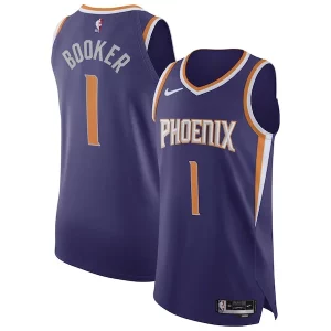 Magnífico Perfecto Devin Booker Phoenix Suns Nike Authentic Jersey Association Edition Purple