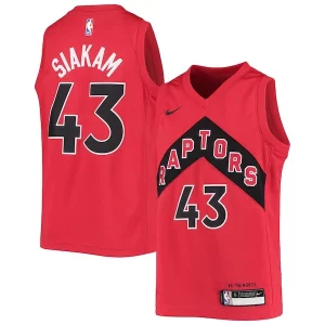 Magnífico Robusto Duradero Pascal Siakam Toronto Raptors Nike Youth Swingman Jersey Icon Edition Red/White