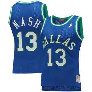 Magnífico Steve Nash Dallas Mavericks Women's 1998/99 Hardwood Classics Swingman Jersey Blue