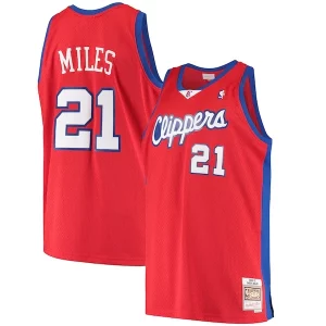 Maravilloso Darius Miles LA Clippers Hardwood Classics Swingman Jersey Red