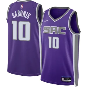 Maravilloso Estupendo Delicioso Domantas Sabonis Sacramento Kings Nike Unisex Swingman Jersey Icon Edition Purple