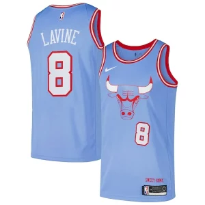 Maravilloso Fantástico Moderno Zach LaVine Chicago Bulls Nike Swingman Player Jersey City Edition Blue