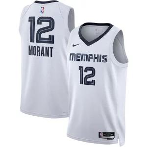 Maravilloso Ja Morant Memphis Grizzlies Nike Unisex Swingman Jersey Association Edition White/Navy