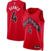 Moderno Atractivo Bonito Scottie Barnes Toronto Raptors Nike Unisex Swingman Jersey Icon Edition Red