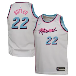 Moderno Duradero Jimmy Butler Miami Heat Nike Youth 2024/25 Swingman Player Jersey City Edition White