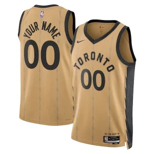 Moderno Estupendo Duradero Toronto Raptors Nike Unisex 2023/24 Custom Swingman Jersey Gold City Edition
