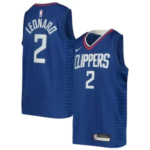 Moderno Exquisito Sofisticado Kawhi Leonard LA Clippers Nike Youth Swingman Jersey Icon Edition Royal/White