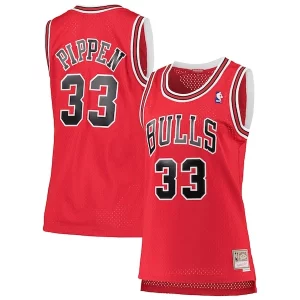 Moderno Fantástico Scottie Pippen Chicago Bulls Women's 1997/98 Hardwood Classics Swingman Jersey Red