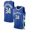 Moderno Giannis Antetokounmpo Milwaukee Bucks Nike Unisex 2022/23 Swingman Jersey City Edition Royal