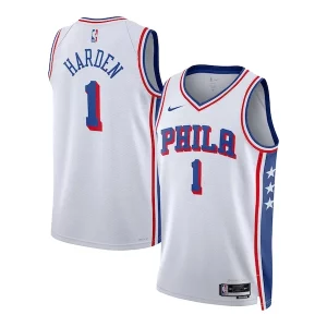 Moderno Hermoso Chulo James Harden Philadelphia 76ers Nike Unisex Swingman Jersey Association Edition White
