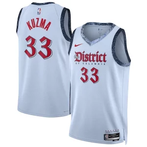 Moderno Kyle Kuzma Washington Wizards Nike Unisex 2024/25 Swingman Player Jersey City Edition Powder Blue
