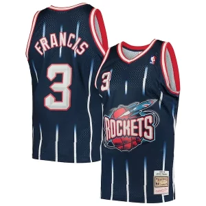 Moderno Maravilloso Steve Francis Houston Rockets Hardwood Classics Swingman Jersey Navy