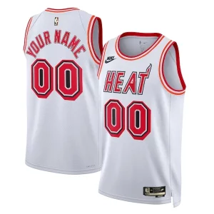 Moderno Miami Heat Nike Unisex 2022/23 Custom Swingman Jersey Classic Edition White