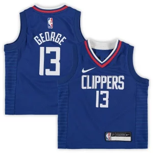 Moderno Paul George LA Clippers Nike Toddler 2020/21 Replica Jersey Icon Edition Royal