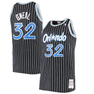 Moderno Práctico Shaquille O'Neal Orlando Magic Big & Tall Hardwood Classics Jersey Black