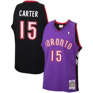 Moderno Práctico Vince Carter Toronto Raptors 1999/00 Hardwood Classics Swingman Jersey Purple/White