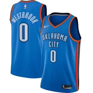 Moderno Russell Westbrook Oklahoma City Thunder Nike Swingman Player Jersey Icon Edition Blue