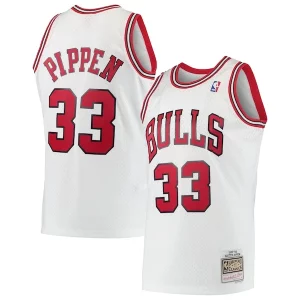 Moderno Scottie Pippen Chicago Bulls Hardwood Classics Swingman Jersey White/Black