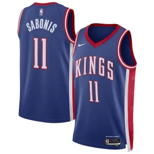 Original Domantas Sabonis Sacramento Kings Nike Unisex 2024/25 Swingman Player Jersey City Edition Blue