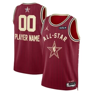 Clásico Jordan Brand Unisex 2024 NBA All Star Game Swingman Custom Jersey Crimson