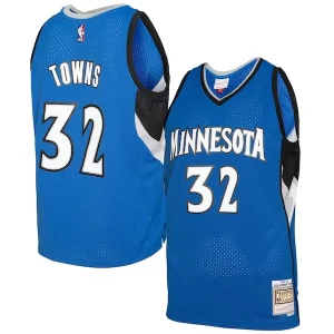 Original Magnífico Karl Anthony Towns Minnesota Timberwolves 2015/16 Swingman Jersey Blue