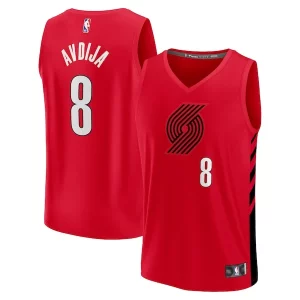 Original Maravilloso Exquisito Deni Avdija Portland Trail Blazers Youth Fast Break Player Jersey Statement Edition Red