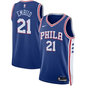 Original Maravilloso Sofisticado Joel Embiid Philadelphia 76ers Nike Unisex Swingman Jersey Icon Edition Royal/White