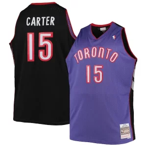 Original Moderno Vince Carter Toronto Raptors Big & Tall 1999/00 Hardwood Classics Swingman Jersey Purple/White