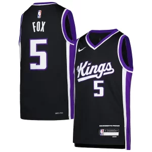 Chulo De'Aaron Fox Sacramento Kings Nike Youth Swingman Jersey Icon Edition Purple