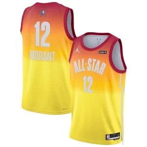 Perfecto Chulo Clásico Ja Morant Jordan Brand 2023 NBA All Star Game Swingman Jersey Orange