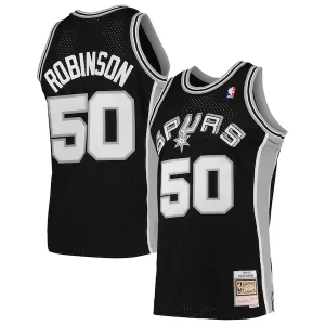 Perfecto David Robinson San Antonio Spurs 1991/92 Hardwood Classics Swingman Jersey Black