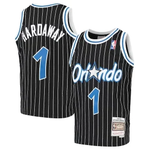 Perfecto Elegante Penny Hardaway Orlando Magic Youth Hardwood Classics Swingman Throwback Jersey Black