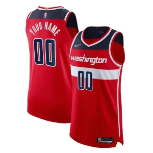 Perfecto Elegante Resistente Washington Wizards Nike 2021/22 Diamond Authentic Custom Jersey Icon Edition Red