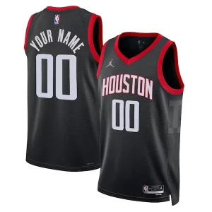 Perfecto Increíble Sofisticado Houston Rockets Jordan Brand Unisex 2022/23 Swingman Custom Jersey Statement Edition Black