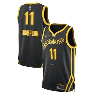 Perfecto Lujoso Klay Thompson Golden State Warriors Nike Unisex 2023/24 Swingman Jersey Black City Edition