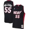 Perfecto Magnífico Lujoso Jason Williams Miami Heat 2005/06 Hardwood Classics Swingman Jersey Black