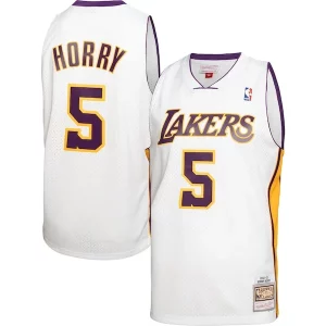 Perfecto Original Único Robert Horry Los Angeles Lakers 2001/02 Hardwood Classics Swingman Jersey White