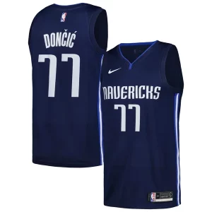 Perfecto Robusto Luka Dončić Dallas Mavericks Nike Swingman Player Jersey City Edition Navy