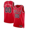 Práctico Chicago Bulls Nike Unisex Swingman Custom Jersey Red Icon Edition