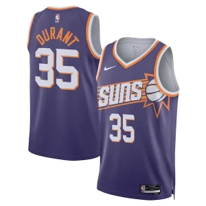 Práctico Hermoso Perfecto Kevin Durant Phoenix Suns Nike Unisex Swingman Jersey Icon Edition Purple/White