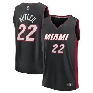 Práctico Ideal Sofisticado Jimmy Butler Miami Heat Youth Fast Break Replica Player Jersey Icon Edition Black